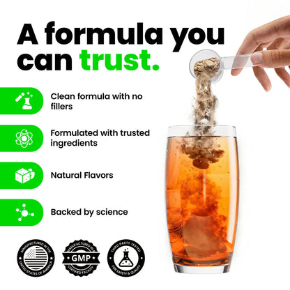 "Ascend" D-Bloat Powder (Peach Mango)